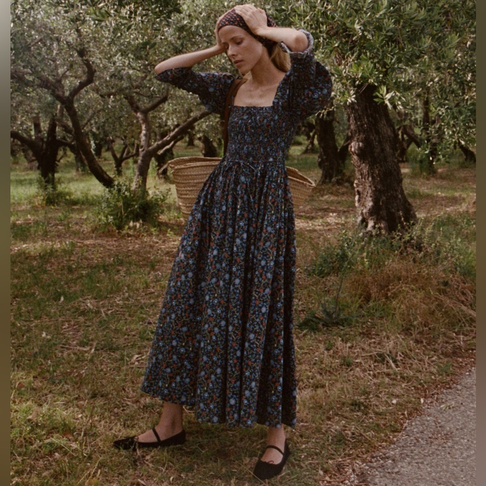 Doen Bijou Dress in Noir Prairie De Montagne